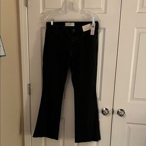 Hollister Black Low-Rise Bootcut Jeans